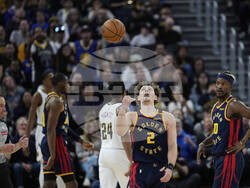 Nuggets Warriors Basketball