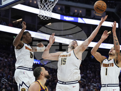 Nuggets Warriors Basketball