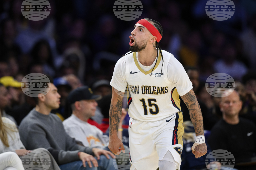 Pelicans Lakers Basketball