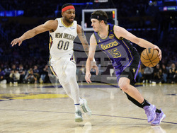 Pelicans Lakers Basketball