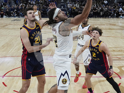 Nuggets Warriors Basketball