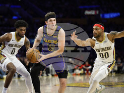 Pelicans Lakers Basketball