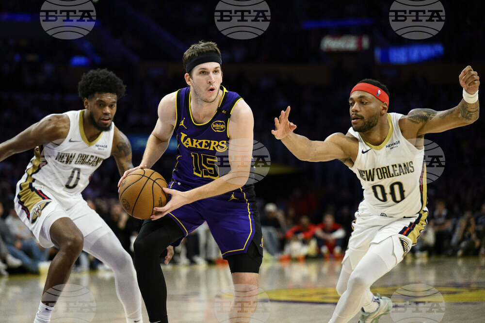 Pelicans Lakers Basketball