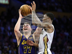 Pelicans Lakers Basketball