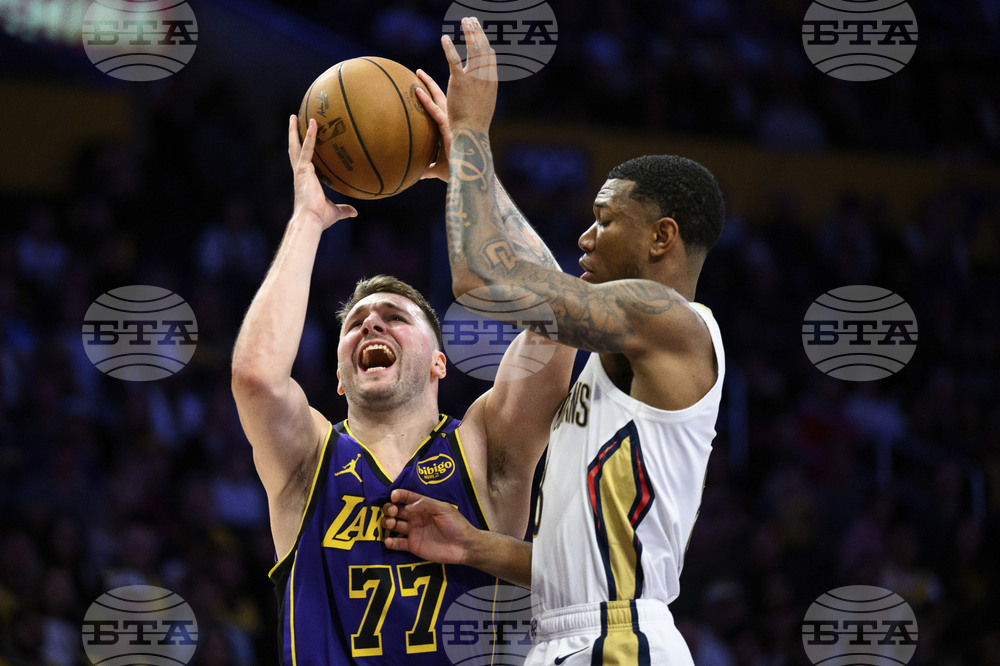 Pelicans Lakers Basketball