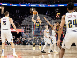 Nuggets Warriors Basketball