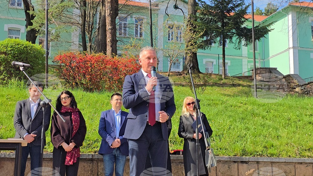 Каменна плоча на Жером Бланки бе открита в Белоградчик