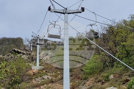 Сливен - инцидент - въжена линия