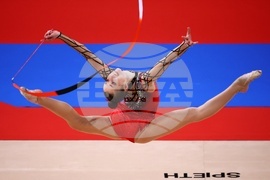 Световна купа по художествена гимнастика - индивидуални състезателки - Тахмина Икромова - лента