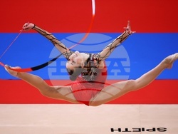 Световна купа по художествена гимнастика - индивидуални състезателки - Тахмина Икромова - лента