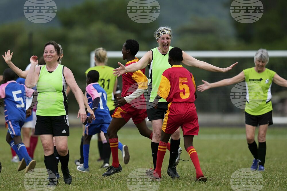 South Africa Grannies Soccer