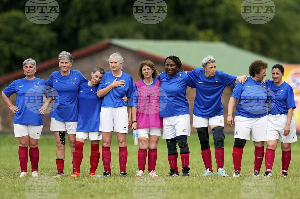 South Africa Grannies Soccer