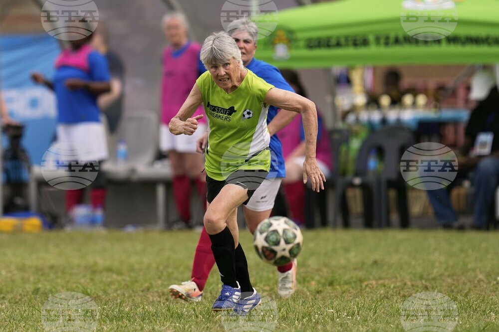 South Africa Grannies Soccer