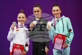 Световна купа по художествена гимнастика - индивидуални състезателки - награждаване