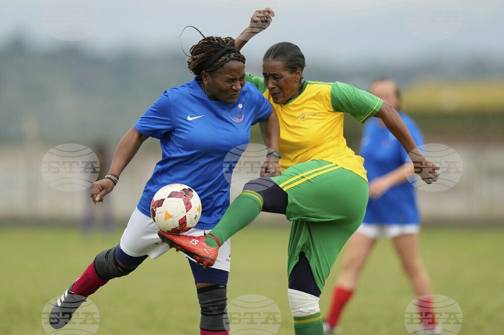 South Africa Grannies Soccer