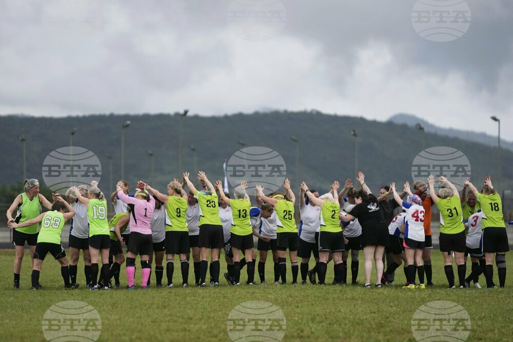South Africa Grannies Soccer