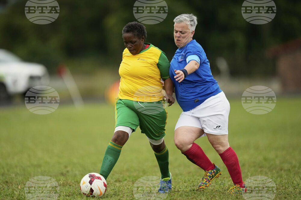 South Africa Grannies Soccer