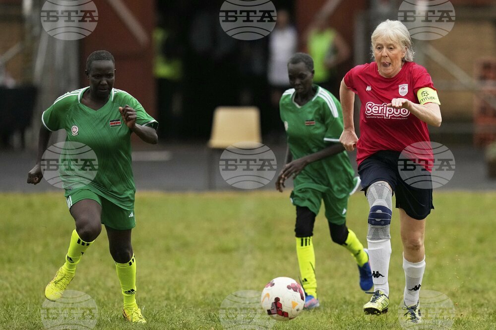 South Africa Grannies Soccer