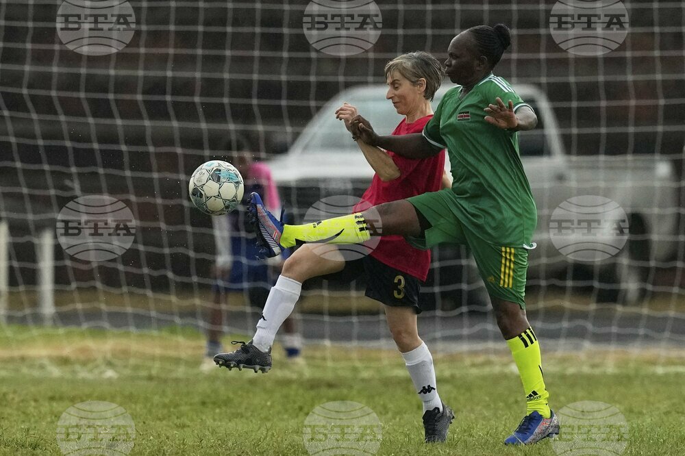 South Africa Grannies Soccer