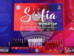 Световна купа по художествена гимнастика - ансамбли - награждаване