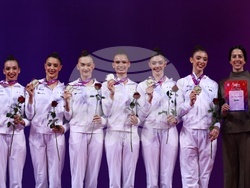 Световна купа по художествена гимнастика - ансамбли - награждаване