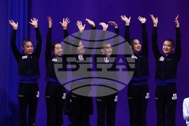 Световна купа по художествена гимнастика - ансамбли - награждаване