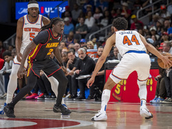 Knicks Hawks Basketball