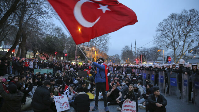 Nearly 160,000 people Participate in Another Protest in Istanbul in support of Arrested Mayor Imamoglu