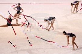 Световна купа по художествена гимнастика - ансамбли - финали - ленти