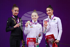 Световна купа по художествена гимнастика - награждаване