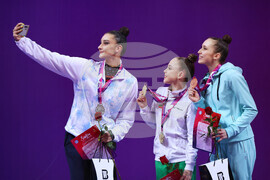 Световна купа по художествена гимнастика - награждаване