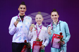 Световна купа по художествена гимнастика - награждаване