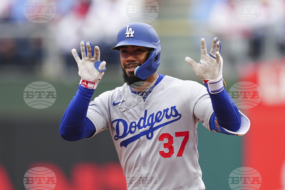 Dodgers Phillies Baseball