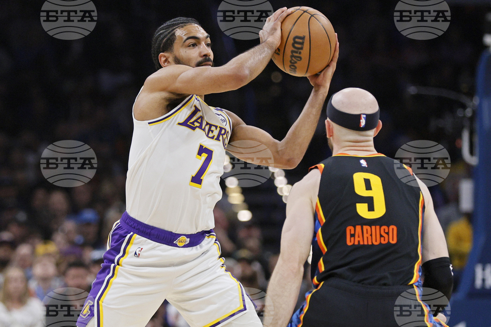 Lakers Thunder Basketball