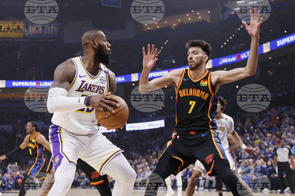 Lakers Thunder Basketball