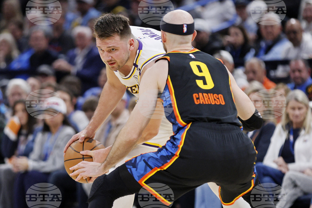 Lakers Thunder Basketball