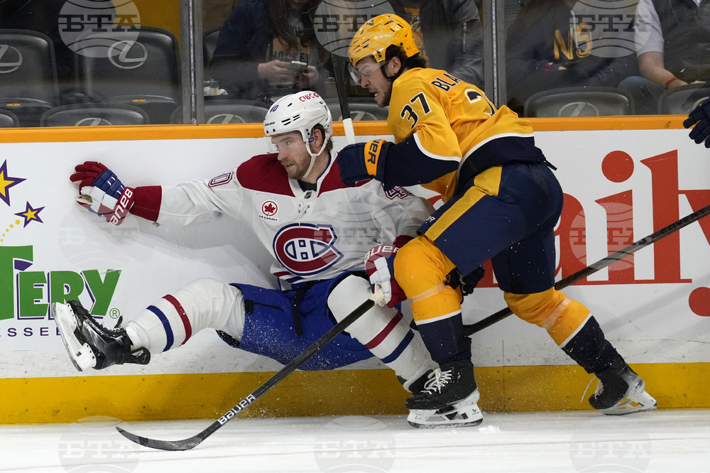 Canadiens Predators Hockey