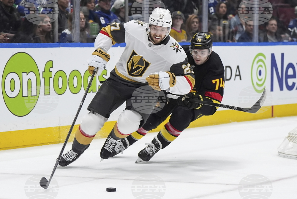 Golden Knights Canucks Hockey