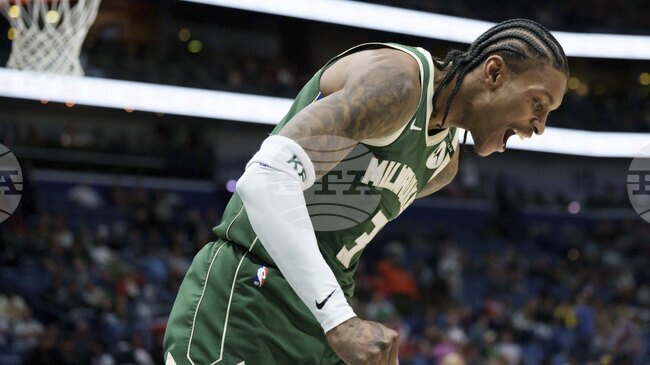 Гардът на Милуоки Бъкс Кевин Портър-младши ще отсъства от игра около четири седмици заради контузия на дясното коляно