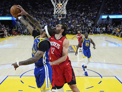 APTOPIX Rockets Warriors Basketball