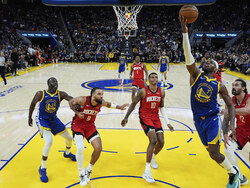 Rockets Warriors Basketball