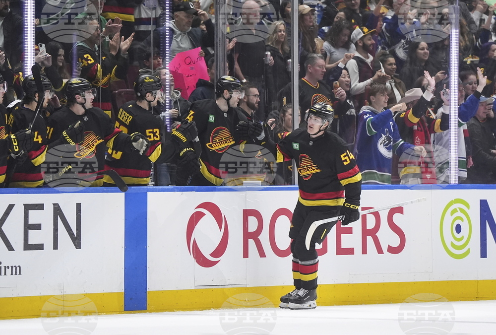 Golden Knights Canucks Hockey