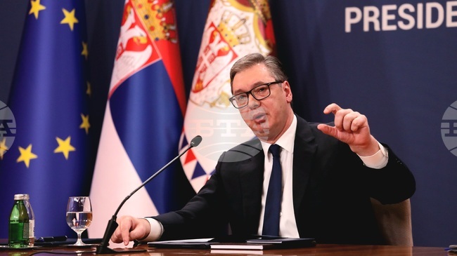 В Сърбия ще има предсрочни избори, каза Вучич, но не уточни кога