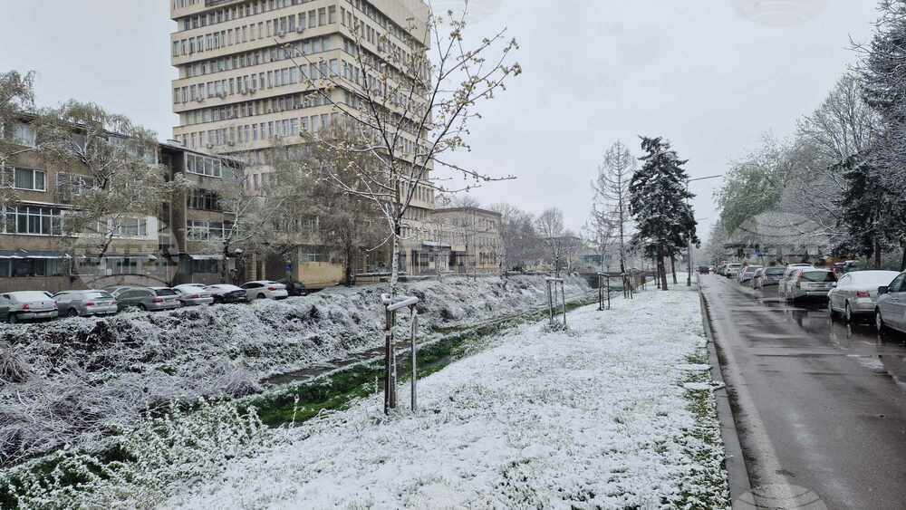 Пътните настилки в област Разград са мокри и заснежени