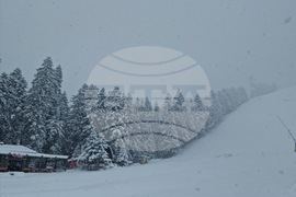 Боровец - снежна покривка