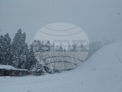 Боровец - снежна покривка