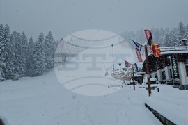 Боровец - снежна покривка