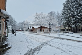 Боровец - снежна покривка