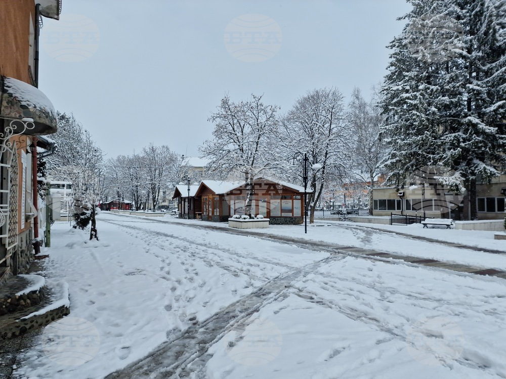 Боровец - снежна покривка
