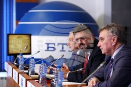 Национален пресклуб на БТА София - УНСС - споразумение - подписване